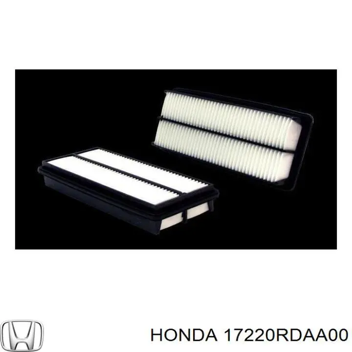 17220RDAA00 Honda Filtro de ar