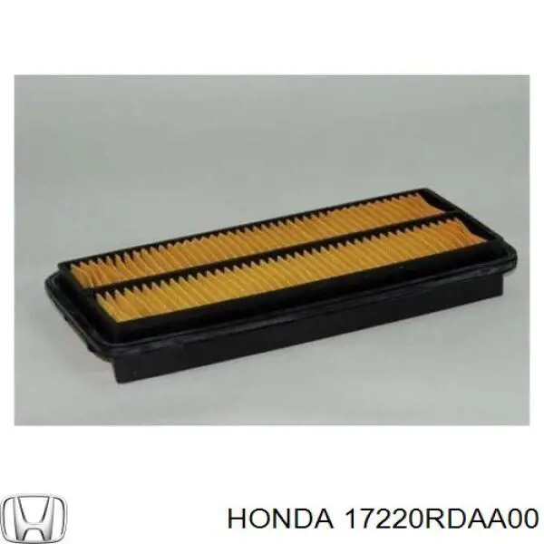 17220RDAA00 Honda Filtro de ar
