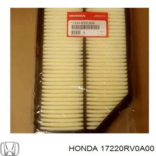 Filtro de ar 17220RV0A00 Honda