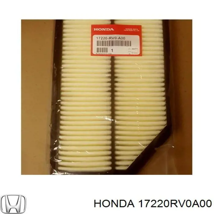 17220RV0A00 Honda Filtro de ar