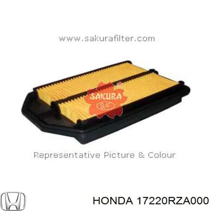 Filtro de ar Honda 17220RZA000 preço, a partir de 8,98 USD