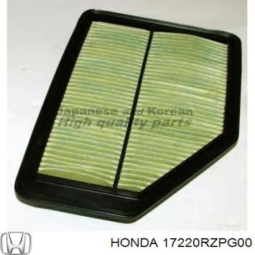 Compre 17220RZPG00 Honda Filtro de ar
