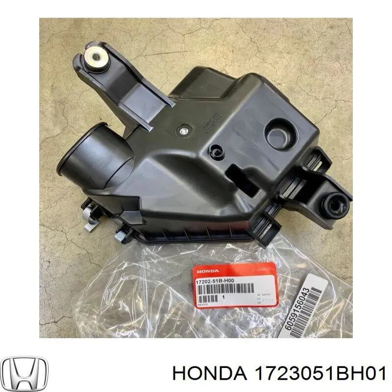 Ressonador de filtro de ar Honda 1723051BH01 preço, a partir de 306,57 USD