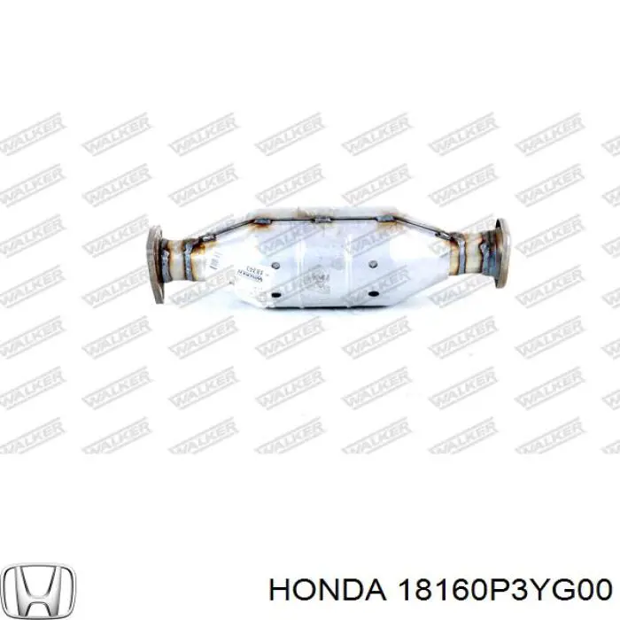 Compre 18160P3YG00 Honda Convertidor - catalisador