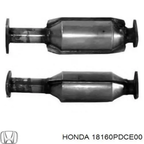 18160PDCE00 Honda Convertidor - catalisador