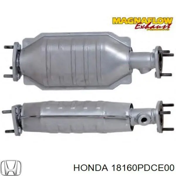 Compre 18160PDCE00 Honda Convertidor - catalisador