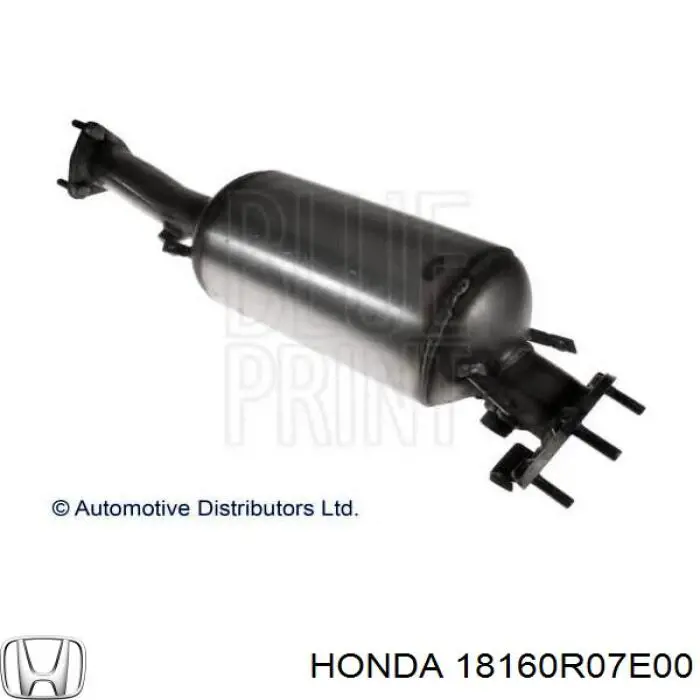 Filtro de partículas do sistema dos gases de escape Honda 18160R07E00 preço, a partir de 370,89 USD