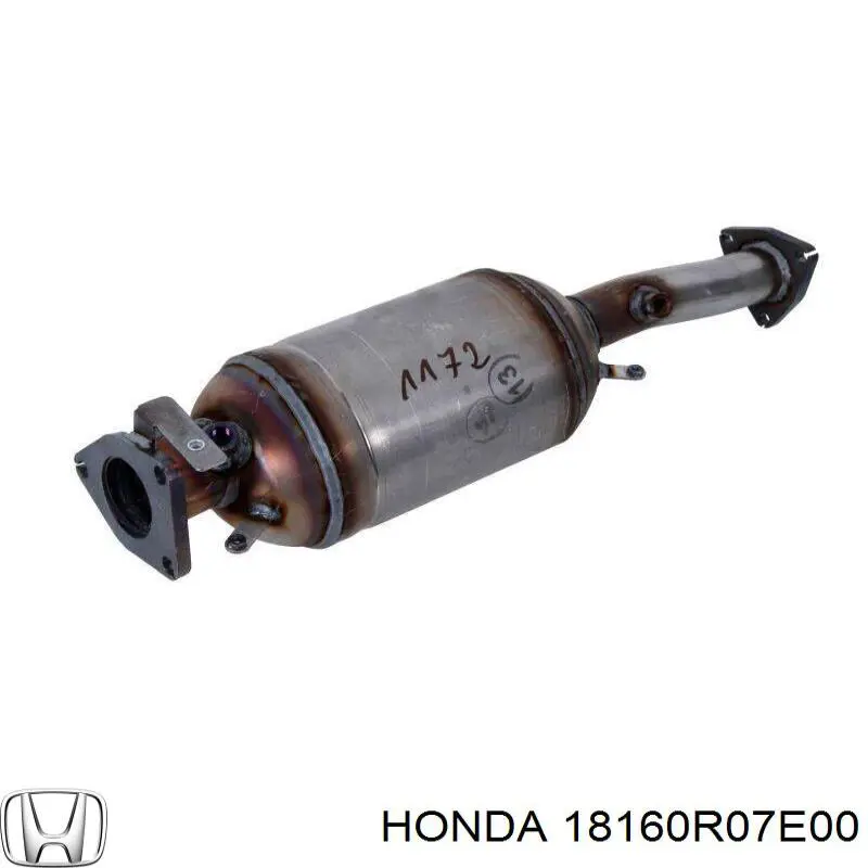 18160R07E00 Honda Filtro de partículas do sistema dos gases de escape