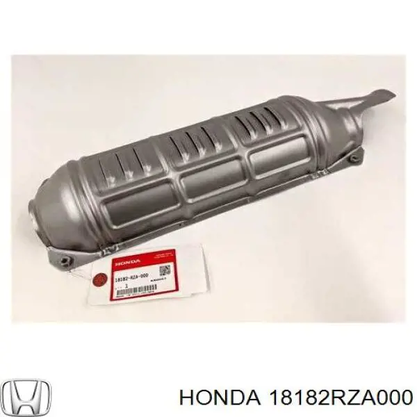 18182RZA000 Honda Proteção (tela térmica) de tubo coletor de escape