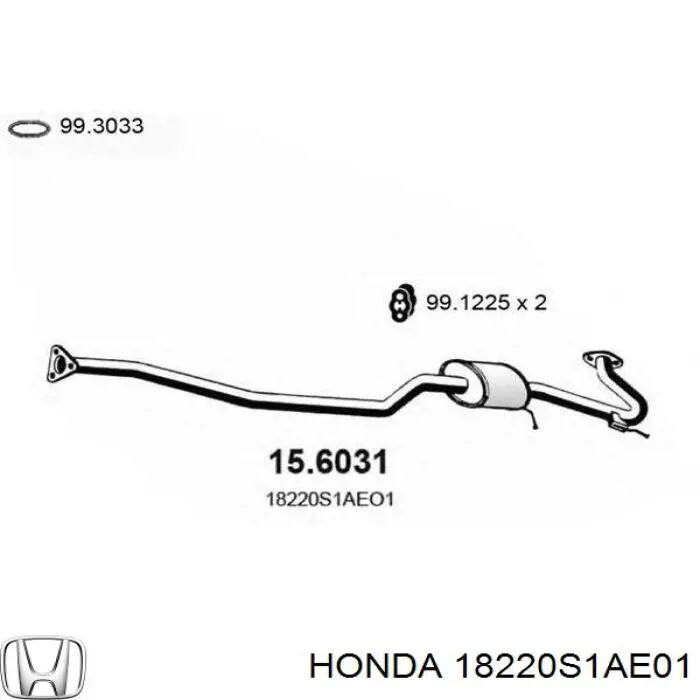 Compre 18220S1AE01 Honda 