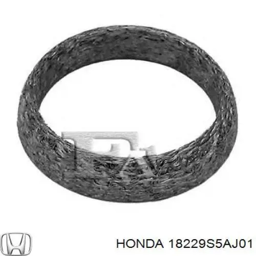 Compre 18229S5AJ01 Honda Anel de tubo de admissão do silenciador
