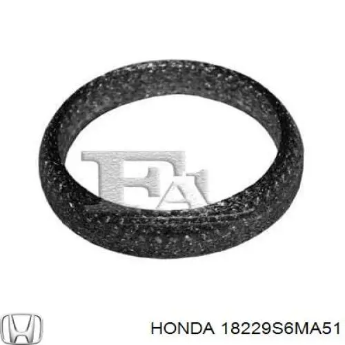 Vedante de tubo de admissão do silenciador Honda 18229S6MA51 preço, a partir de 76,57 USD
