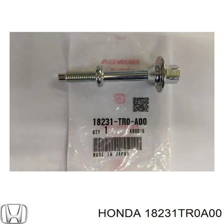 18231TR0A00 Honda Parafuso do sistema de escape (do silenciador)