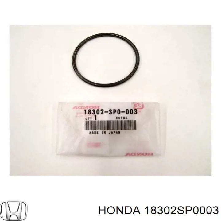 Anel de tubo de admissão do silenciador Honda 18302SP0003 preço, a partir de 4,00 USD