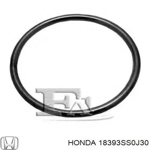 Anel de tubo de admissão do silenciador Honda 18393SS0J30 preço, a partir de 4,12 USD