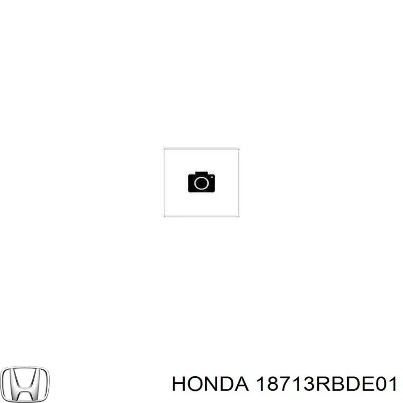 18713RBDE01 Honda Vedante de válvula EGR de recirculação