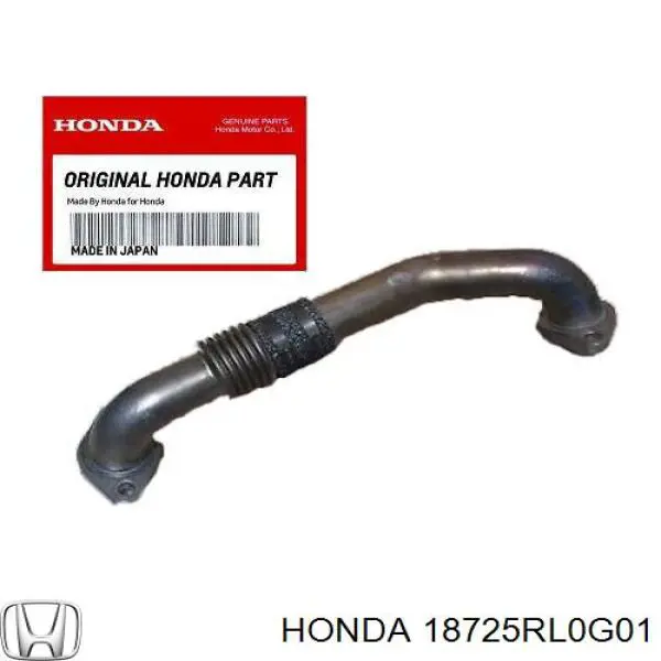 18725RL0G01 Honda Cano derivado do sistema de recirculação dos gases de escape EGR