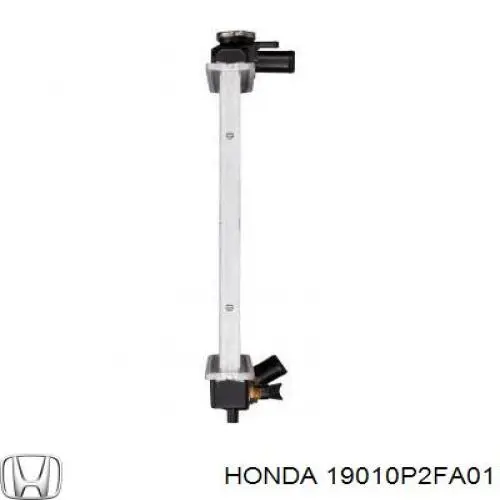 Radiador de esfriamento de motor Honda 19010P2FA01 preço, a partir de 616,40 USD