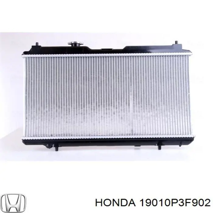 Compre 19010P3F902 Honda Radiador de esfriamento de motor