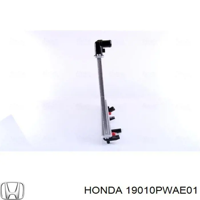 Radiador de esfriamento de motor 19010PWAE01 Honda