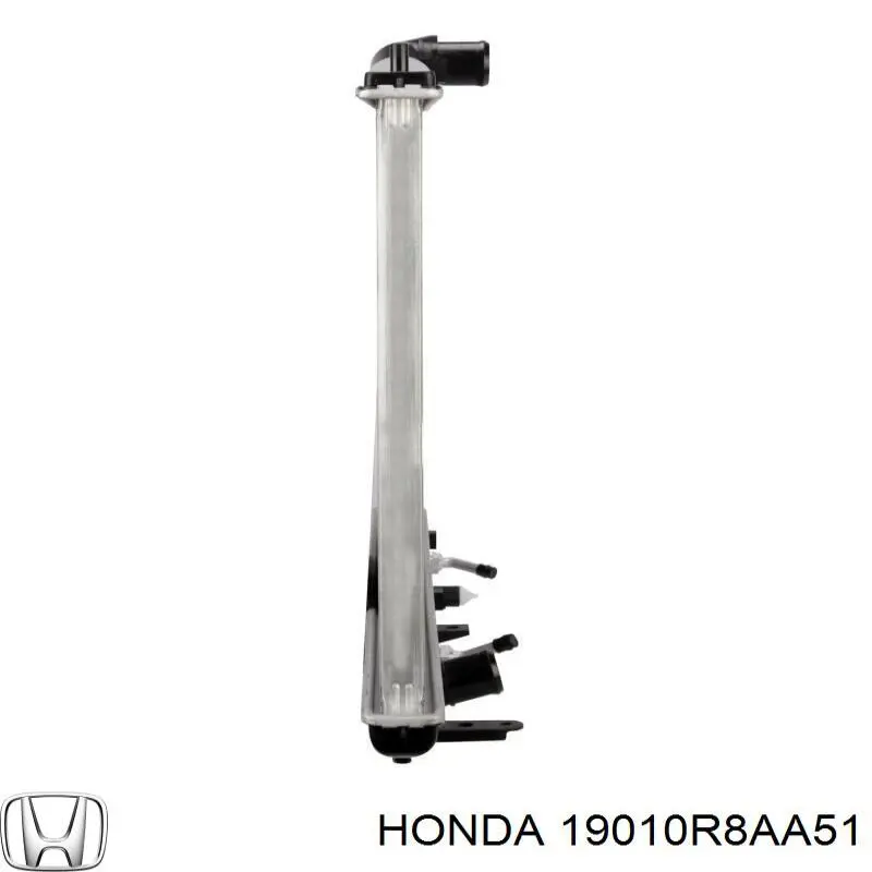 Radiador de esfriamento de motor Honda 19010R8AA51 preço, a partir de 141,29 USD
