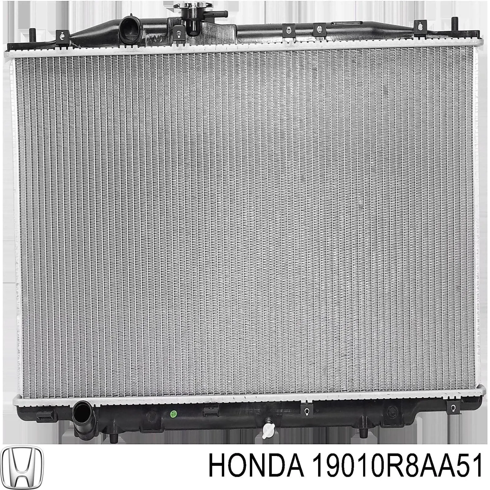 Radiador de esfriamento de motor 19010R8AA51 Honda