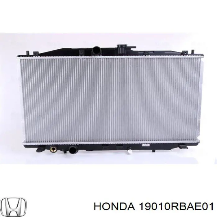 19010RBAE01 Honda Radiador de esfriamento de motor