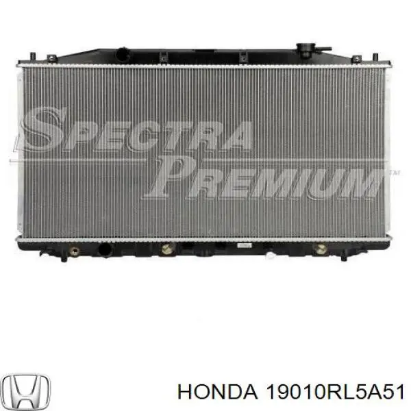 Compre 19010RL5A51 Honda Radiador de esfriamento de motor