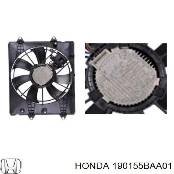 Difusor do radiador de aparelho de ar condicionado Honda 190155BAA01 preço, a partir de 123,27 USD