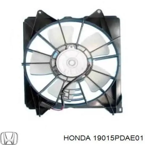 19015PDAE01 Honda Difusor do radiador de esfriamento