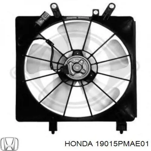 Difusor do radiador de esfriamento Honda 19015PMAE01 preço, a partir de 78,32 USD
