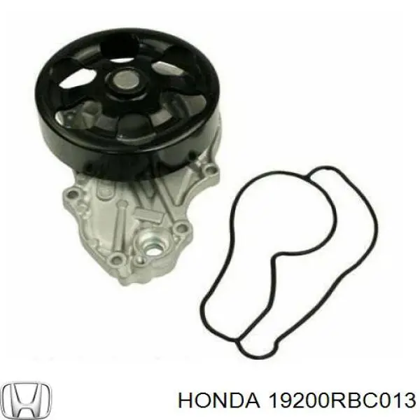 19200RBC013 Honda Bomba de água (bomba) de esfriamento
