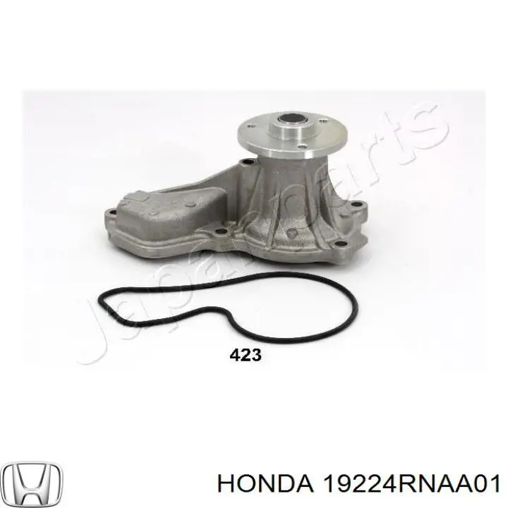 19224RNAA01 Honda Polia da bomba de água