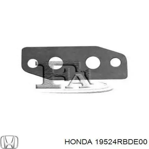 19524RBDE00 Honda Mangueira (cano derivado) de esfriamento por líquido de turbina, fornecimento