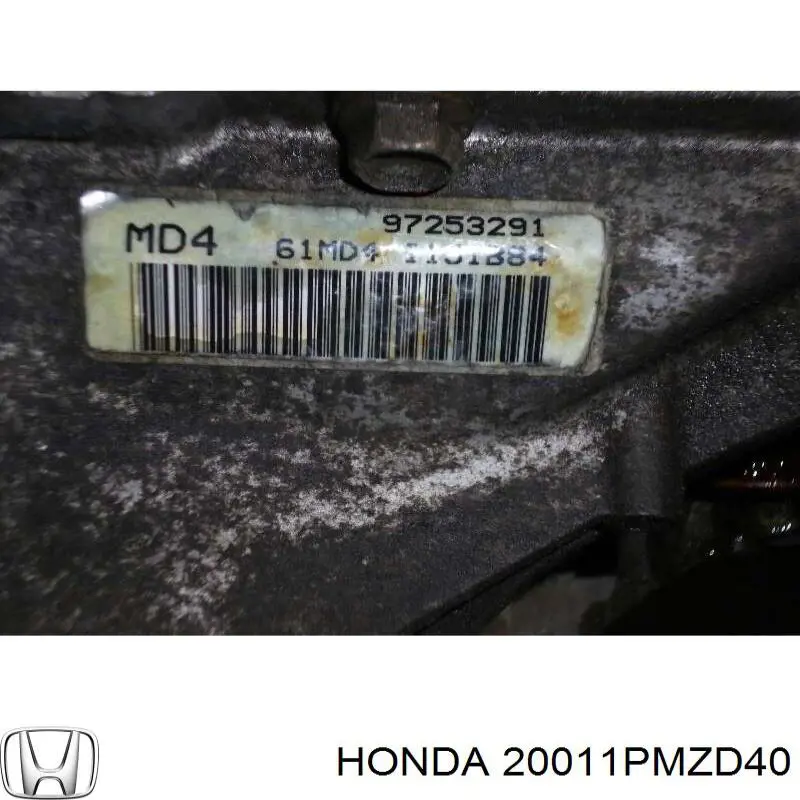 Caixa de Mudança montada (caixa mecânica de velocidades) Honda 61MD4 preço, a partir de 246,87 USD