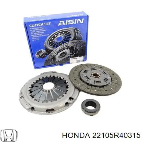 Compre 22105R40315 Honda Kit de embraiagem (3 peças)