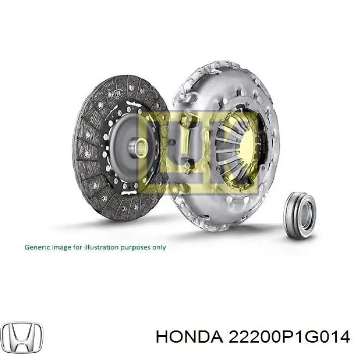Disco de embraiagem Honda 22200P1G014 preço, a partir de 44,95 USD