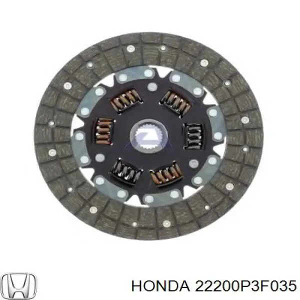 Disco de embraiagem Honda 22200P3F035 preço, a partir de 205,23 USD