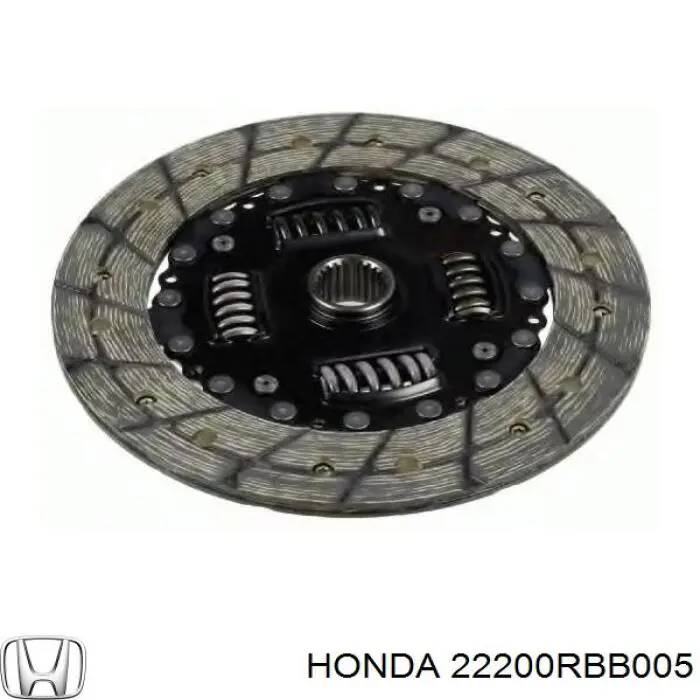 22200RBB005 Honda Disco de embraiagem