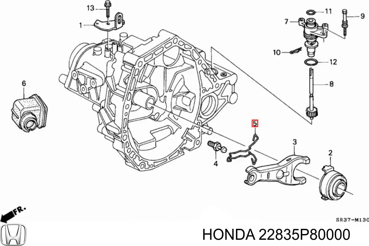 22835P80000 Honda 