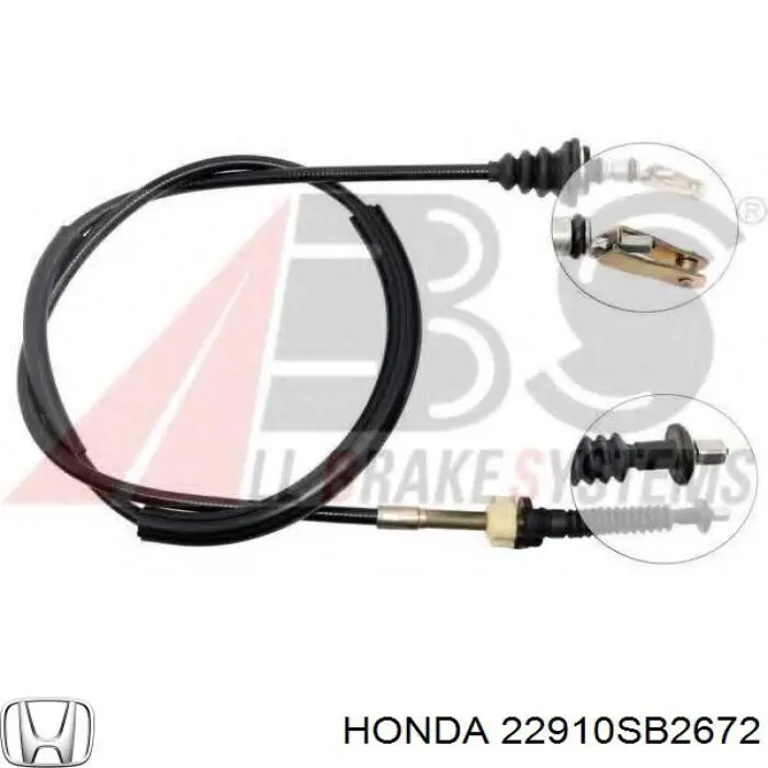 Compre 81923 Metalcaucho Cabo de embraiagem