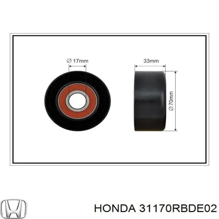 Reguladora de tensão da correia de transmissão Honda 31170RBDE02 preço, a partir de 164,12 EUR
