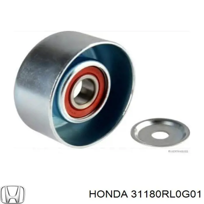 31180RL0G01 Honda Rolo de reguladora de tensão da correia de transmissão