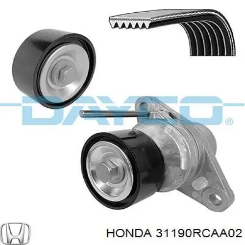31190RCAA02 Honda Rolo parasita da correia de transmissão