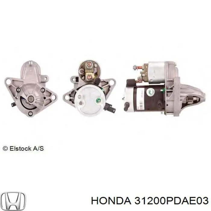 Compre 31200PDAE03 Honda Motor de arranco