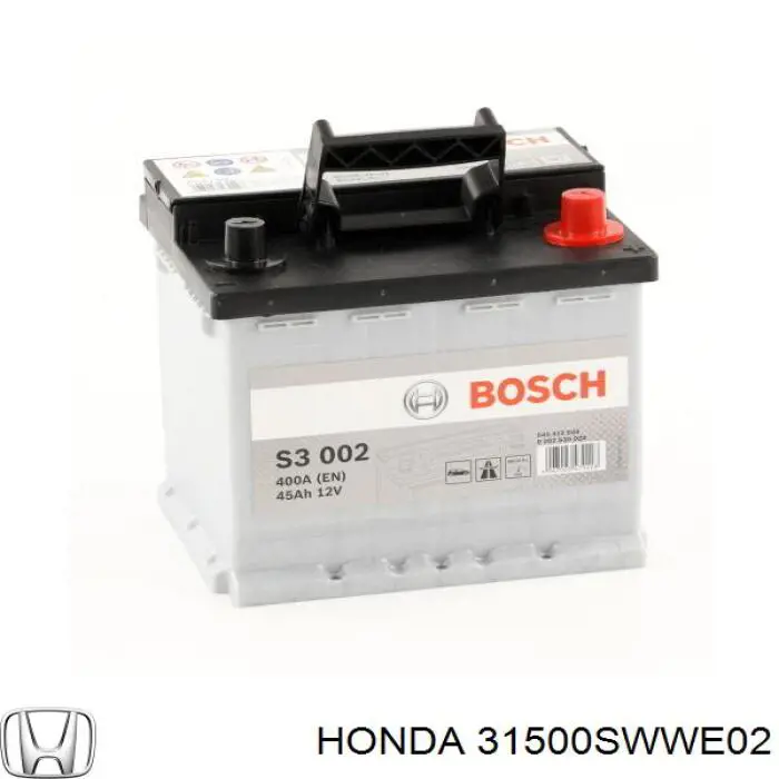 31500SWWE02 Honda Bateria recarregável (PILHA)