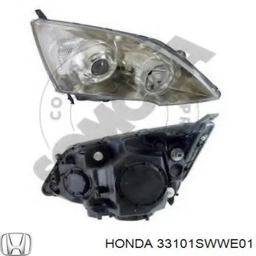 33101SWWE01 Honda Luz direita