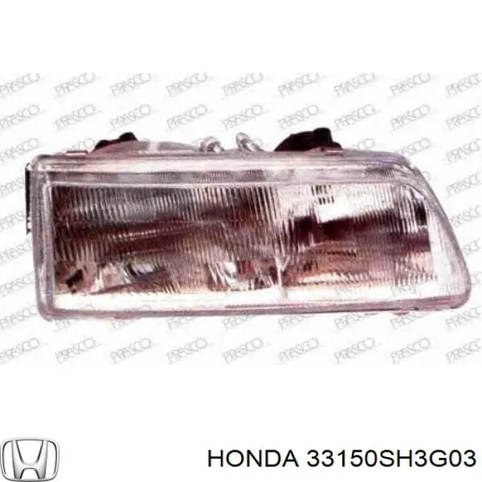 Luz esquerda Honda Civic IV ED, EF