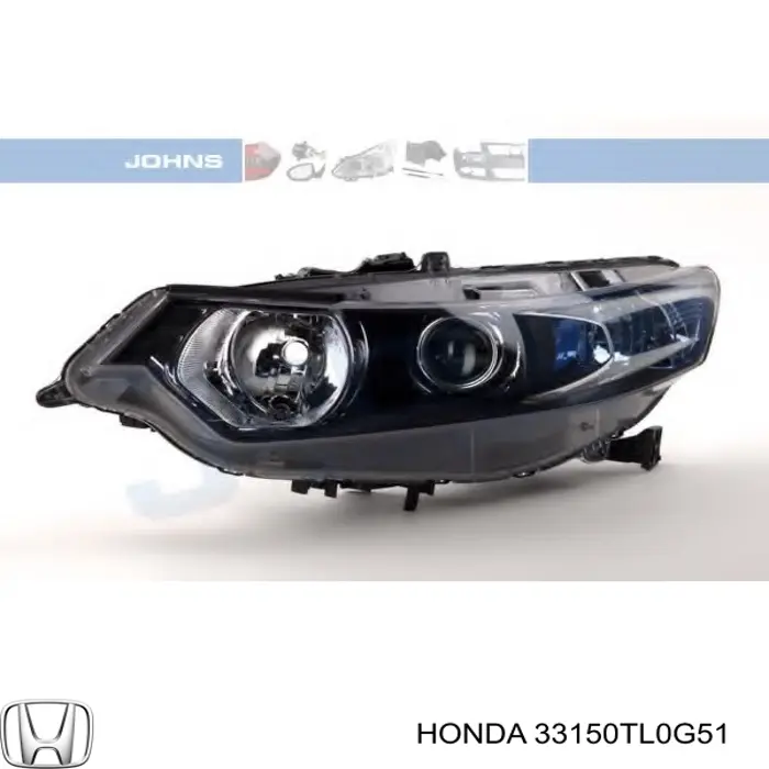 33150TL0G51 Honda Luz esquerda
