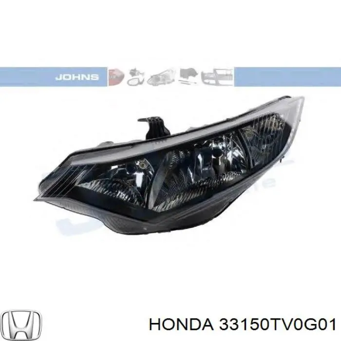 33150TV0G01 Honda Luz esquerda